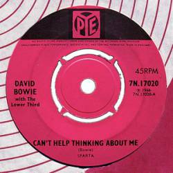 David Bowie : Can't Help Thinking About Me